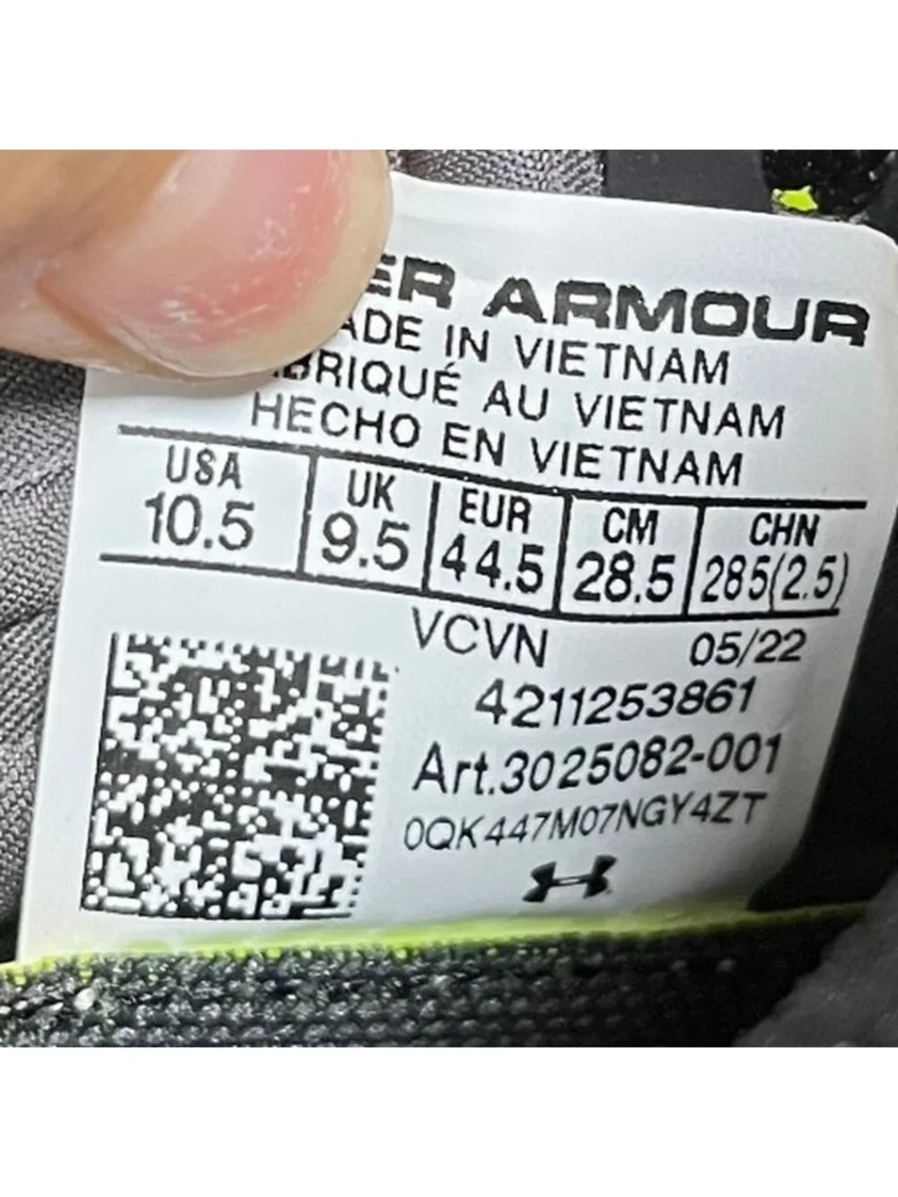 Under Armour Spotlight Lux MC 2.0 Mens Size 10.5 Black White Football Cleats